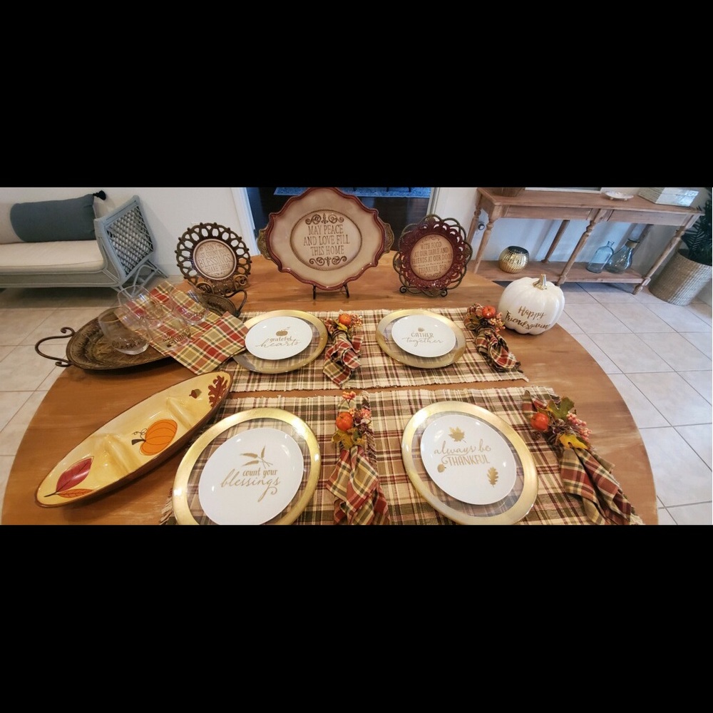 Thanksgiving table decor bundle